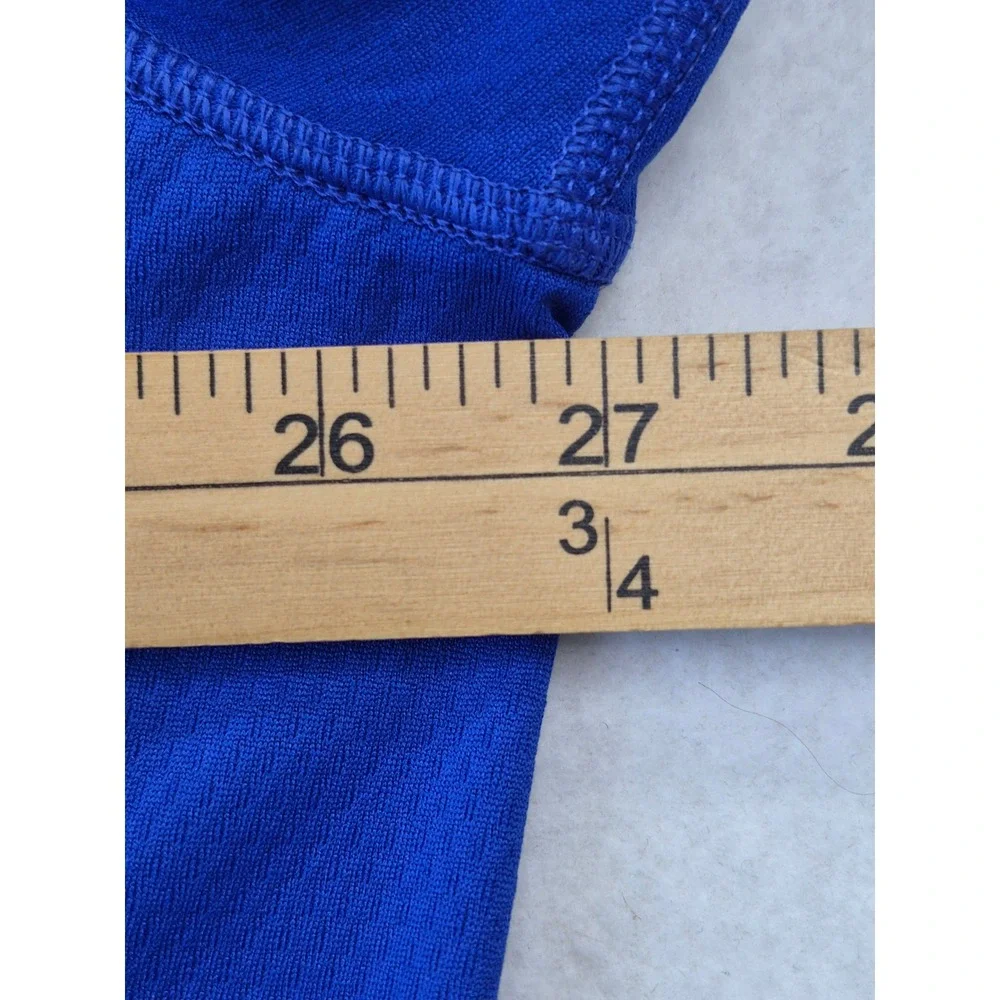 The North Face 1/4 Zip Pullover Men's XXL Blue Performance Shirt Chest Pocket